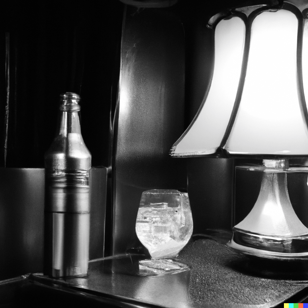 a 1930s speakeasy